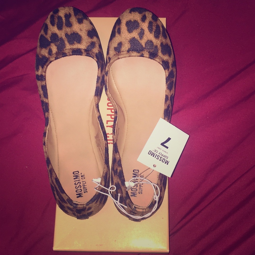 Cheetah print flats missimo